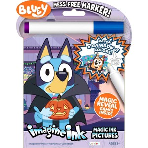 Bendon Bluey Halloween Licensed Imagine Ink Coloring Book - 1 of 3
