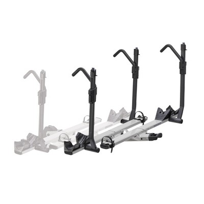 Yakima StageTwo 2" Premium Platform +2 Bike Tray Vehicle Hitch Add On, Slate