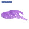 Unique Bargains Polyester Washable Soft Grosgrain Ribbons for DIY Crafts Gift - 2 of 4
