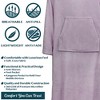 PAVILIA Wearable Blanket with Sleeves and Foot Pockets, Fleece Warm Snuggle Pocket Sleeved Throw for Women Men Adults - 4 of 4