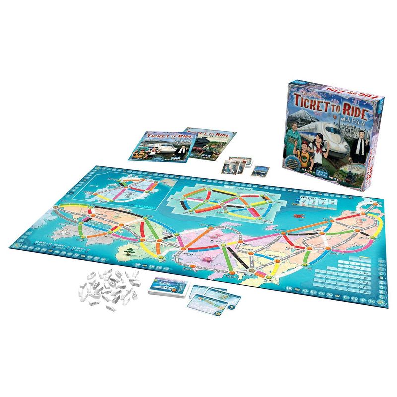 Ticket to Ride Game: Japan &#38; Italy, 4 of 8