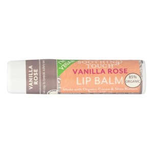 Soothing Touch Lip Balm Vegan Vanilla Rose - Case of 12 - 0.25 oz - 1 of 2