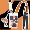 Haikyu!! Shoyo Hinata ID Badge Holder Breakaway Lanyard w/ Acrylic Keychain - 4 of 4