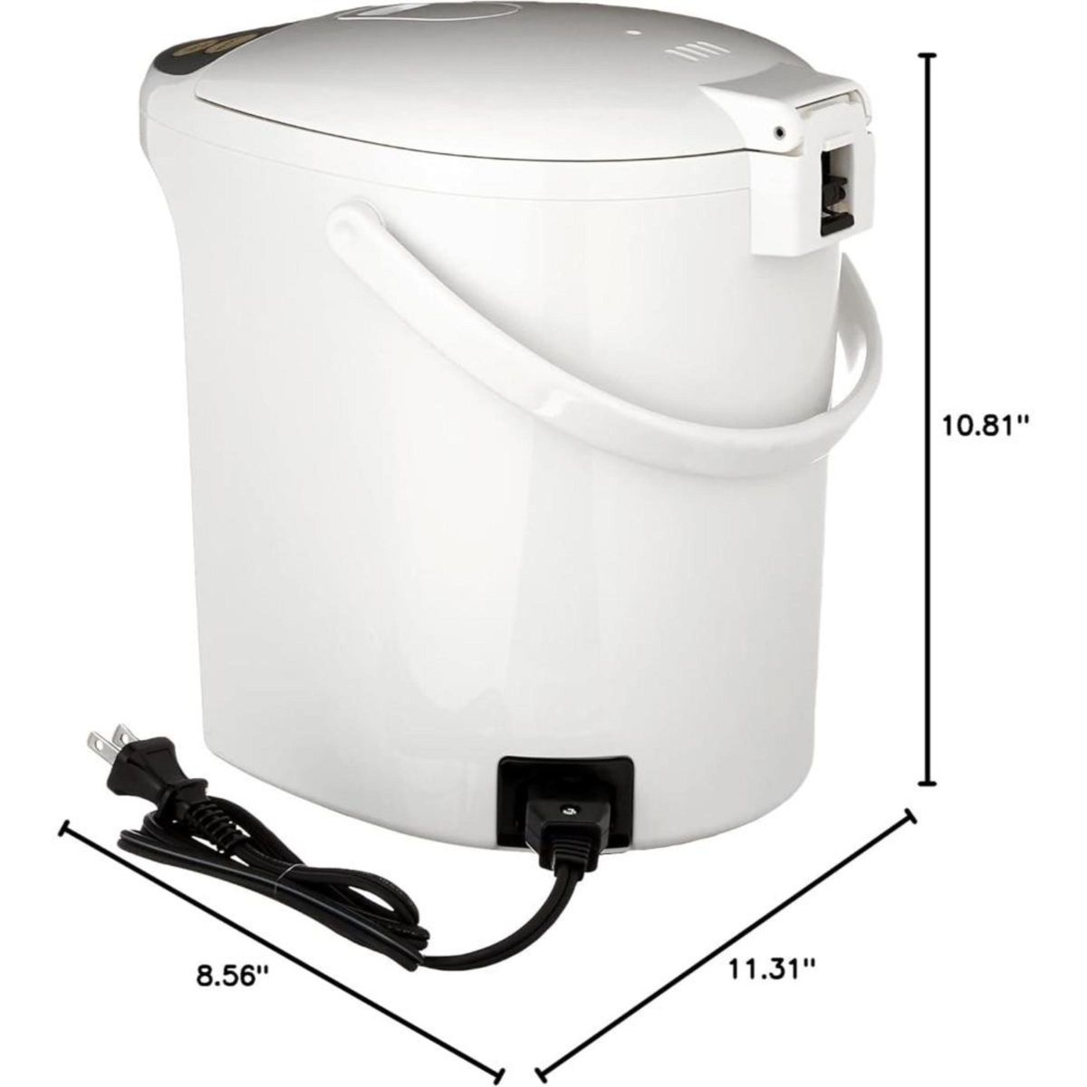 Panasonic RA41660 Electric Thermo Pot Water Boiler Dispenser NC-EG3000, Slow-Drip Mode for Coffee, Ideal for Baby Food, Four TEM, 3.2 quarts, White - thumbnail 3