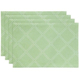 Izod Harbor Trellis Set of 4 Placemats - 1 of 3