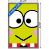 Trends International Hello Kitty and Friends - Keroppi Close-Up Framed Wall Poster Prints - 3 of 4