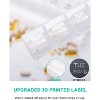 TookMag 28Days/4Weeks Pill Organizer, Large Medicine Pill Box, One-Month Pill Case, Travel Pill Organizer, Vitamin, Supplements, Dust-Proof, Black - 2 of 4
