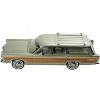 1967 Ford Country Squire Wagon Lime Gold Metallic with Woodgrain Sides and Green Interior 1/43 Model Car by Goldvarg Collection - 2 of 4