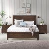 NicBex Modern Wood Twin Size Platform Bed Frame with Headboard,Under Bed Storage,Box Spring Needed,Easy Assembly,Espresso/Walnut/White/Gray - 2 of 4