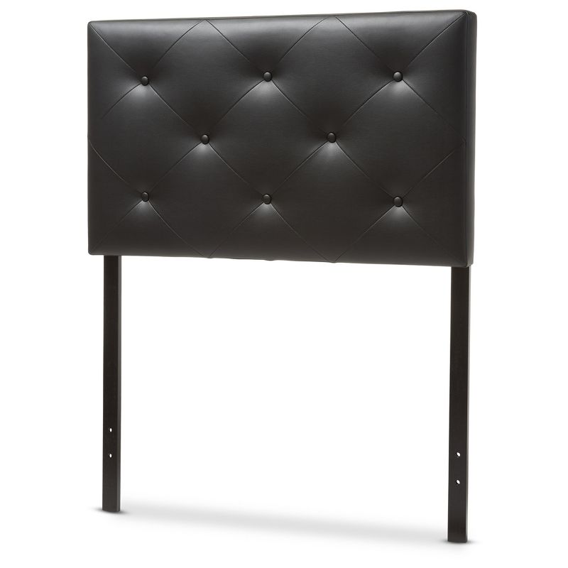 Twin Baltimore Modern And Contemporary Faux Leather Upholstered Headboard - Baxton Studio, 1 of 6