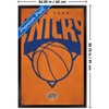 Trends International NBA New York Knicks - Logo 25 Framed Wall Poster Prints - 3 of 4