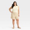 Women's Slim Fit Ribbed Tank Top - A New Day™ - 3 of 3