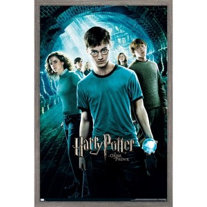 Trends International Harry Potter and the Order of Phoenix (French) Framed Wall Poster Prints - 1 of 4