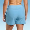 Lands' End Women's 5" Swim Board Shorts with Panty - Blue - 2 of 3
