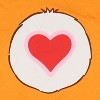 Care Bears Men's Tenderheart Bear Belly Badge Adult Short Sleeve T-Shirt - 2 of 3