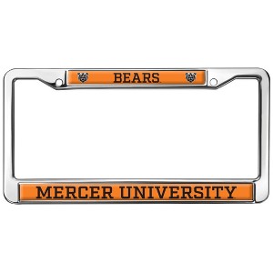 Mercer University Mascot Full Size Standard License Plate Metal Frame - 1 of 4