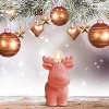 JDICTION 3D Christmas Candle Molds - Deer Silicone Molds: Candle, Bath Bomb, Chocolate & Cake Decor, Ideal for Christmas Party - 3 of 4