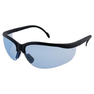 Global Vision Eyewear Blue Moon Safety Motorcycle Glasses - 1 of 4