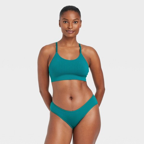 Women's Micro-mesh Cheeky Underwear - Auden™ Blue : Target
