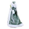 Tree Topper Finial 16.25 In Green Angel Tree Topper Free Standing Christmas Tree Toppers - image 2 of 3