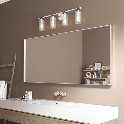 Right Angle Aluminum Mirror Silver