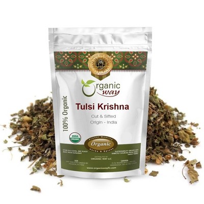 Organic Tulsi Krishna Cut & Sifted 1 Lbs