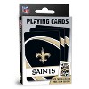 MasterPieces Officially Licensed NFL New Orleans Saints Playing Cards - 54 Card Deck for Adults - 2 of 4