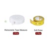 Unique Bargains Retractable Tape Rulers and Measuring Tools Set 3 Pcs - 3 of 4