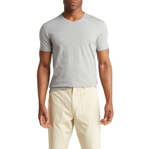 TR PREMIUM - V-Neck Men's Solid T-Shirt - 1 of 4