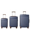 INFURNIC Bag And Luggage Sets Lightweight Rolling Luggage 3 Piece, Suitcase Set with Wheels for Travel And Business, Blue, 21.06"*11.81"*30.31" - 2 of 4
