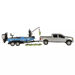 1/20 Bass Fishing Set with Ford F-250 Truck & Bass Boat 484