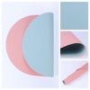 REGALWOVEN Leather Oval Wipeable Kitchen Placemats 6 Pcs - 2 of 4