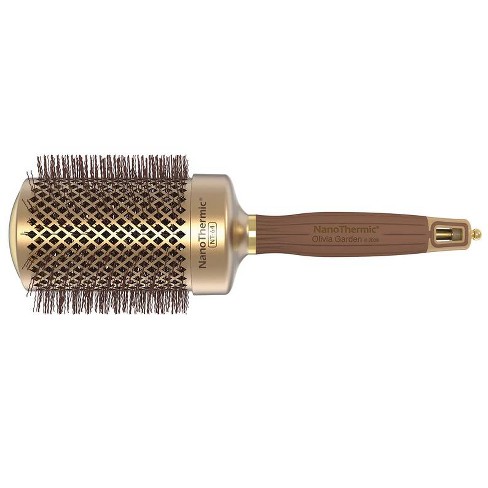 Olivia Garden Nanothermic Ceramic + Ion Round Thermal Hair Brush - Nt64 ...