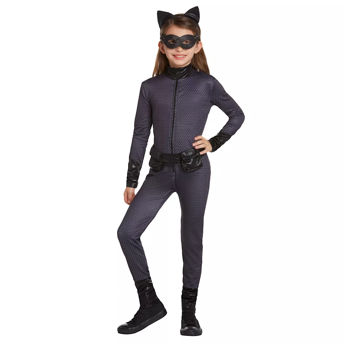 Girls' DC Comics Catwoman Costume - image 1 of 1