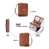 BEAFUP Women's Wallet ,RFID Blocking Soft Leather Bifold Wallet- Compact Card Holder with ID Window, Durable Everyday Use & Travel for Ladies - 4 of 4