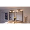 Urban Ambiance Luxury Modern Farmhouse Bath Fixture,  8-3/8"H x 22-3/4"W,  Brushed Nickel Finish, UHP2451 - 2 of 4