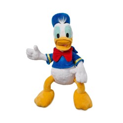 Disney Mickey Mouse Donald Duck Plush Soft Stuffed Toy Medium 18" 45 cm tall 