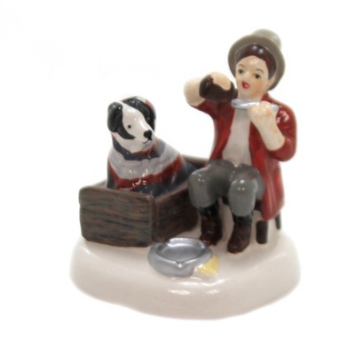 Department 56 Accessory 2.5" Norman Rockwell's Bedside Manner Snow Village  -  Decorative Figurines