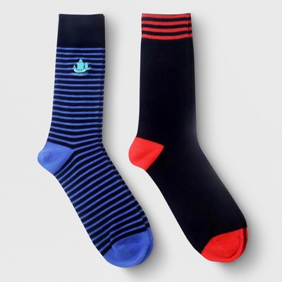 mens striped dress socks