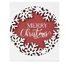 Merry Christmas Plaque 12" Square Wall Decor by Melrose - 3 of 3