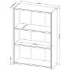 3 Shelf Bookcase - Room Essentials™ : Target