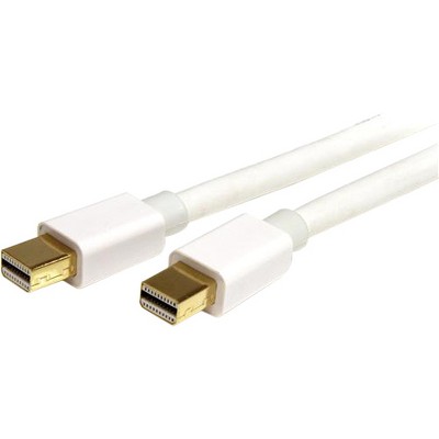 StarTech.com 3m (10 ft) White Mini DisplayPort Cable - M/M - 1 x Mini DisplayPort Male Digital Audio/Video