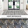 TackView Washable Low Pile Soft Design, Non-Slip, Stain Resistant, Vintage Distressed, for Living Room, Kitchen, Entryway - 4 of 4