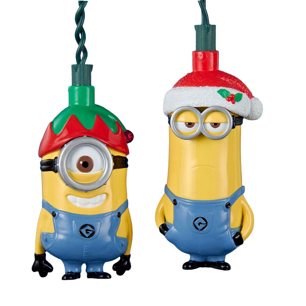 UPC 086131337734 product image for Despicable Me 10ct Stuart and Kevin Minions Christmas String Lights | upcitemdb.com