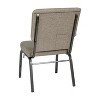 Flash Furniture Advantage Mixed Tan Church Chair 20.5 in. Wide - 3 of 4