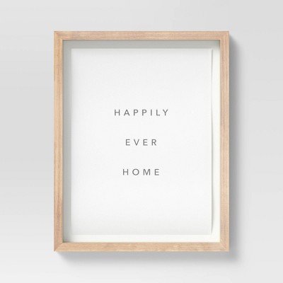 16" x 20" Happily Ever Framed Wall Art - Threshold™