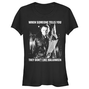 Juniors Womens Halloween II Michael Myers Love It or Else T-Shirt - 1 of 3