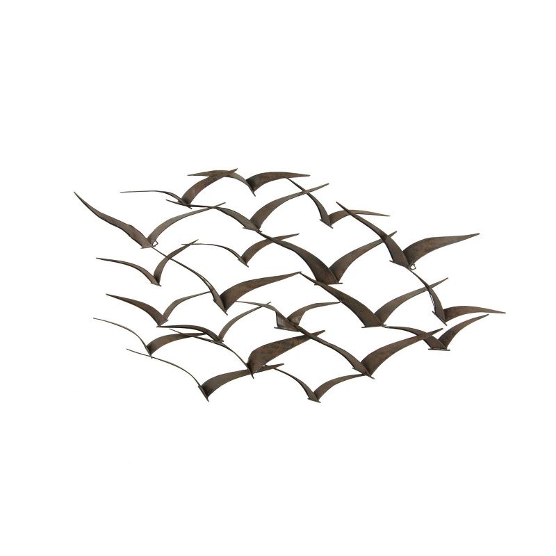 Metal Bird Flying Flock Wall Decor - Olivia & May, 1 of 12
