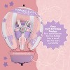 Mambobaby Light Traveler Baby Pool Float with Canopy Hot Air Balloon - 4 of 4