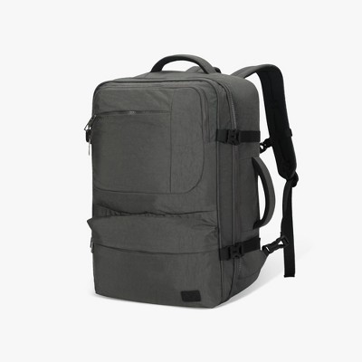 Hynes Eagle 44L Expandable Travel Carry On Backpack-Gray